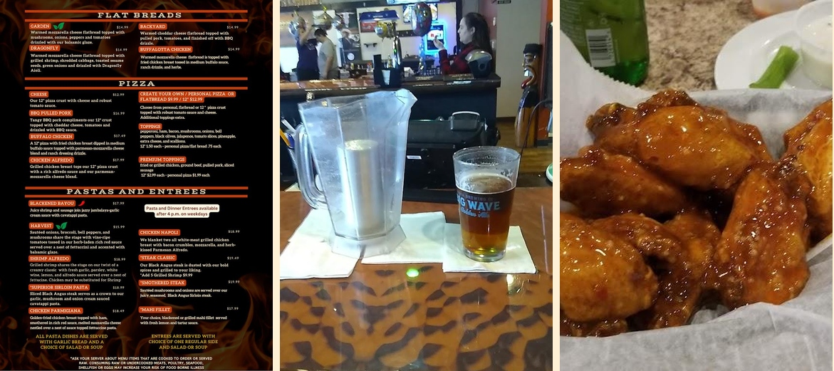 Copper Chimney Grill and Bar Menu